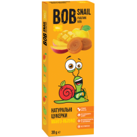 Натуральні цукерки Bob Snail Яблуко-Манго, 30 г